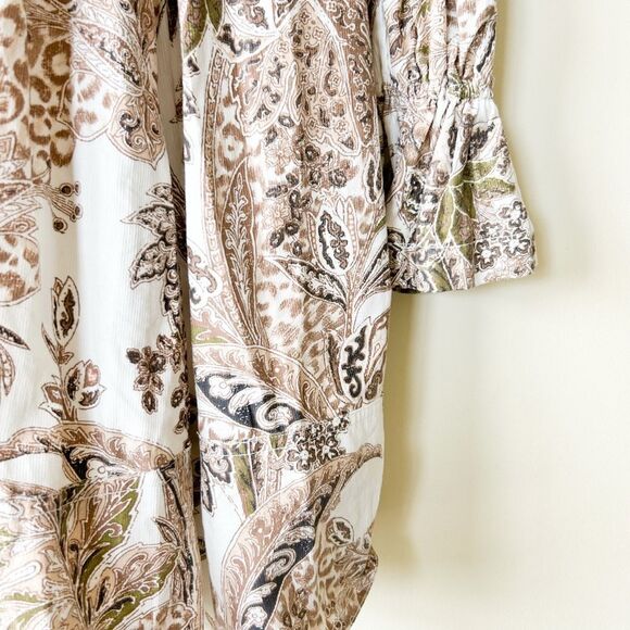 Anthropologie Pilcro Long sleeve Dress Costal Cowgirl - Picture 8 of 9